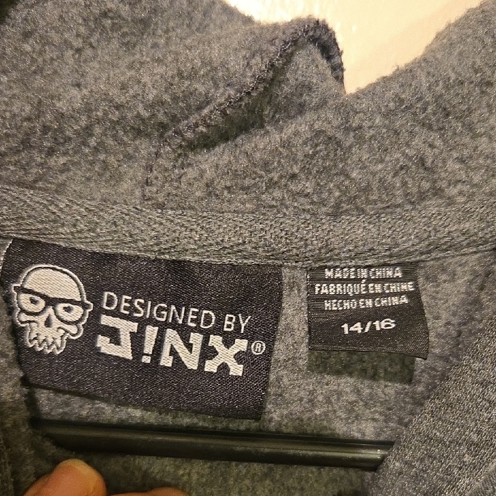 Minecraft Kids Charcoal Hoodie - Picture 2 of 5